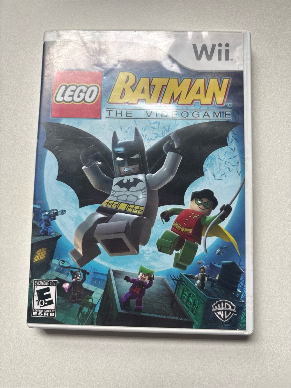 Lego Batman Wii Video Game - Blue Cover